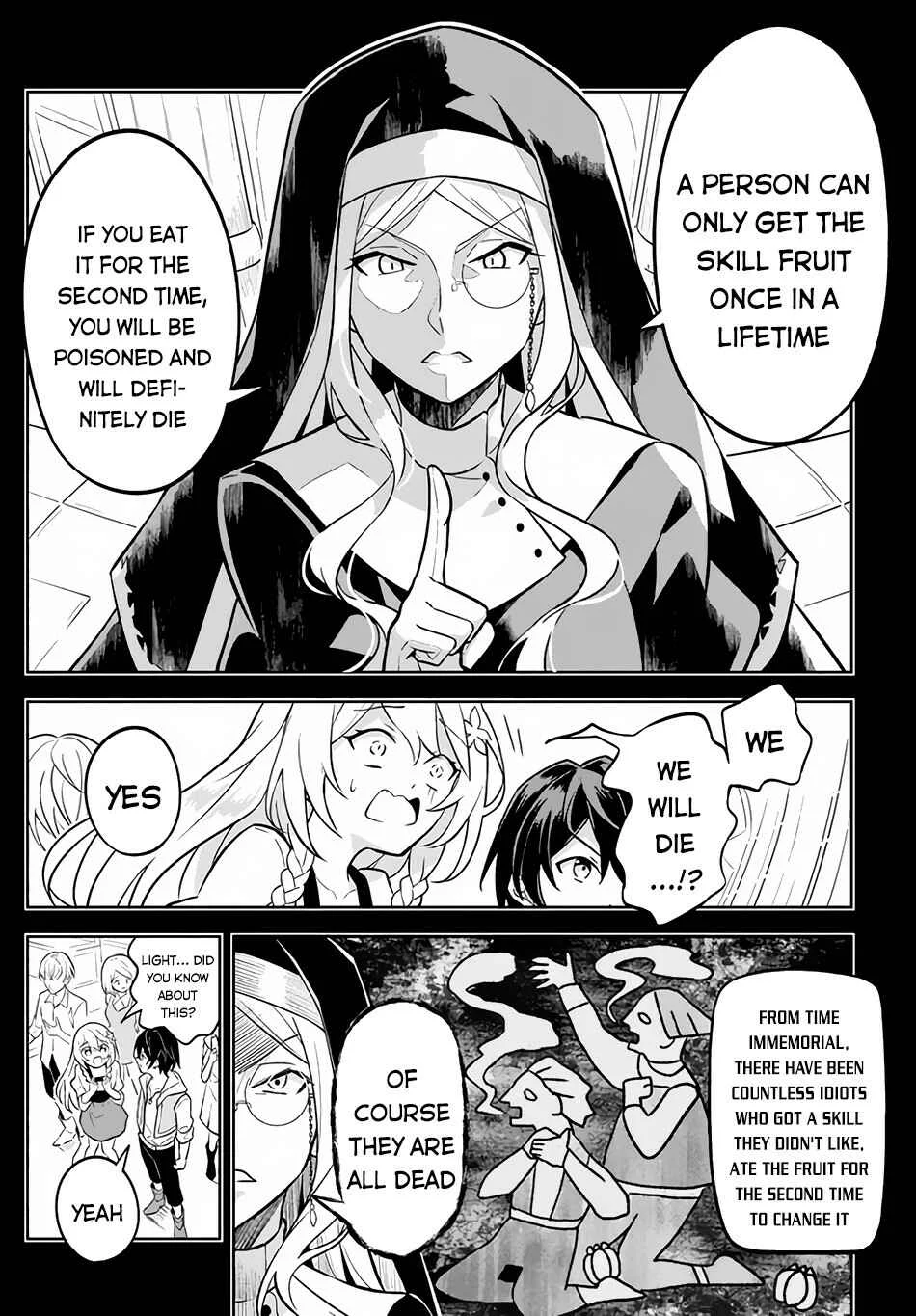 Hazure Skill "Kinomi Master": Skill no Mi (Tabetara Shinu) o Mugen ni Taberareru you ni natta Ken ni tsuite Chapter 1 - Page 10