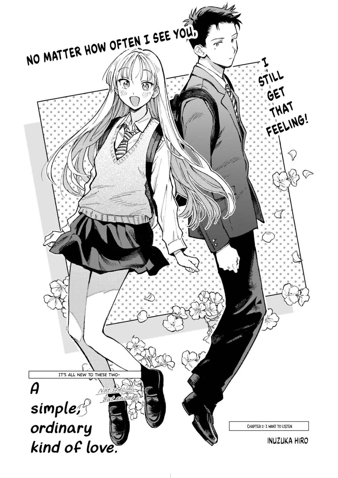 Heibon de Arifureta, Shiawase na Renai. Chapter 2: I Want to Listen - Page 1