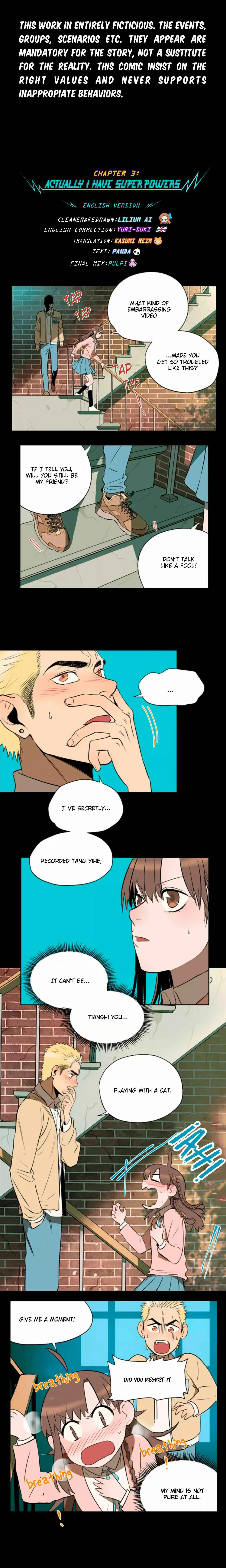 Hertz Around You Chapter 3: Actually I have Superpowers - Page 1