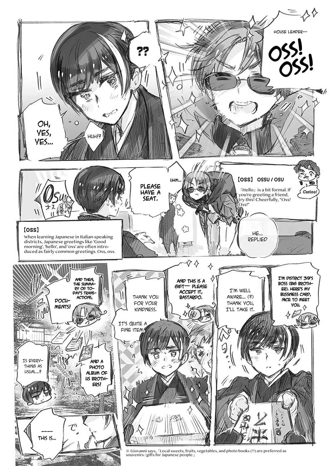 Hetalia Gangsta Chapter 10: meeting district 81 (japan) - Page 5