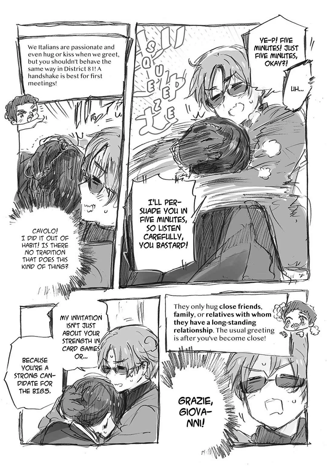 Hetalia Gangsta Chapter 10: meeting district 81 (japan) - Page 8