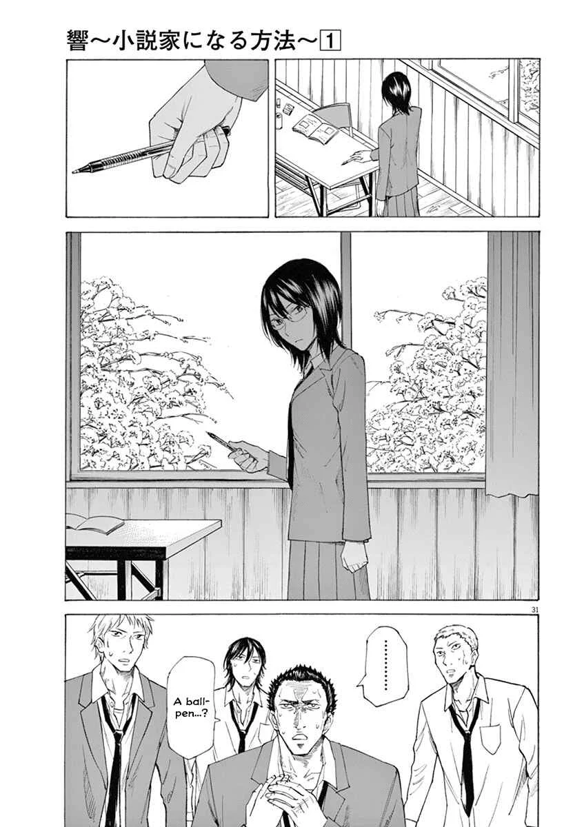 Hibiki ~Shousetsuka ni Naru Houhou~ Chapter 1: A day of going to school - Page 35