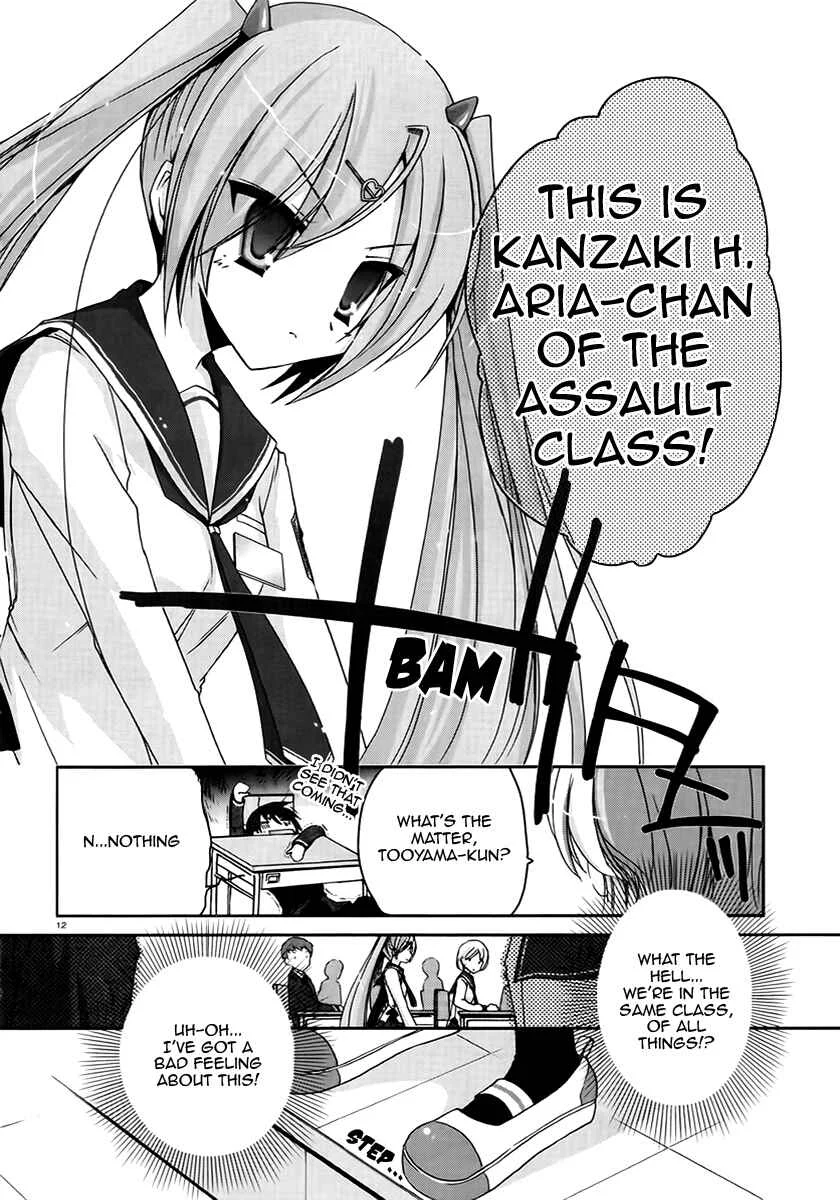 Hidan no Aria Chapter 3: I'll Blast A Hole In You! - Page 12