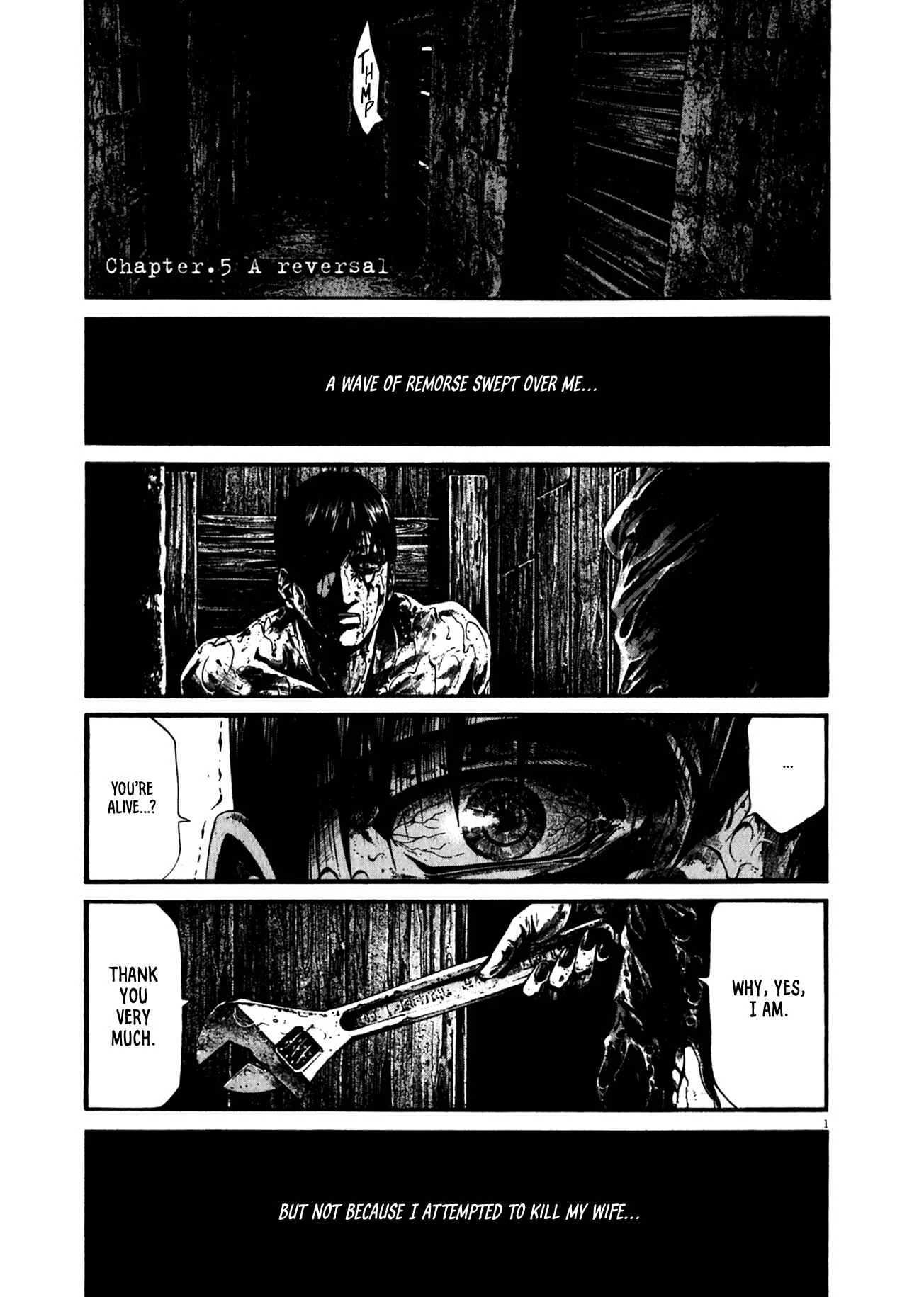 Hideout Chapter 5: A Reversal - Page 1
