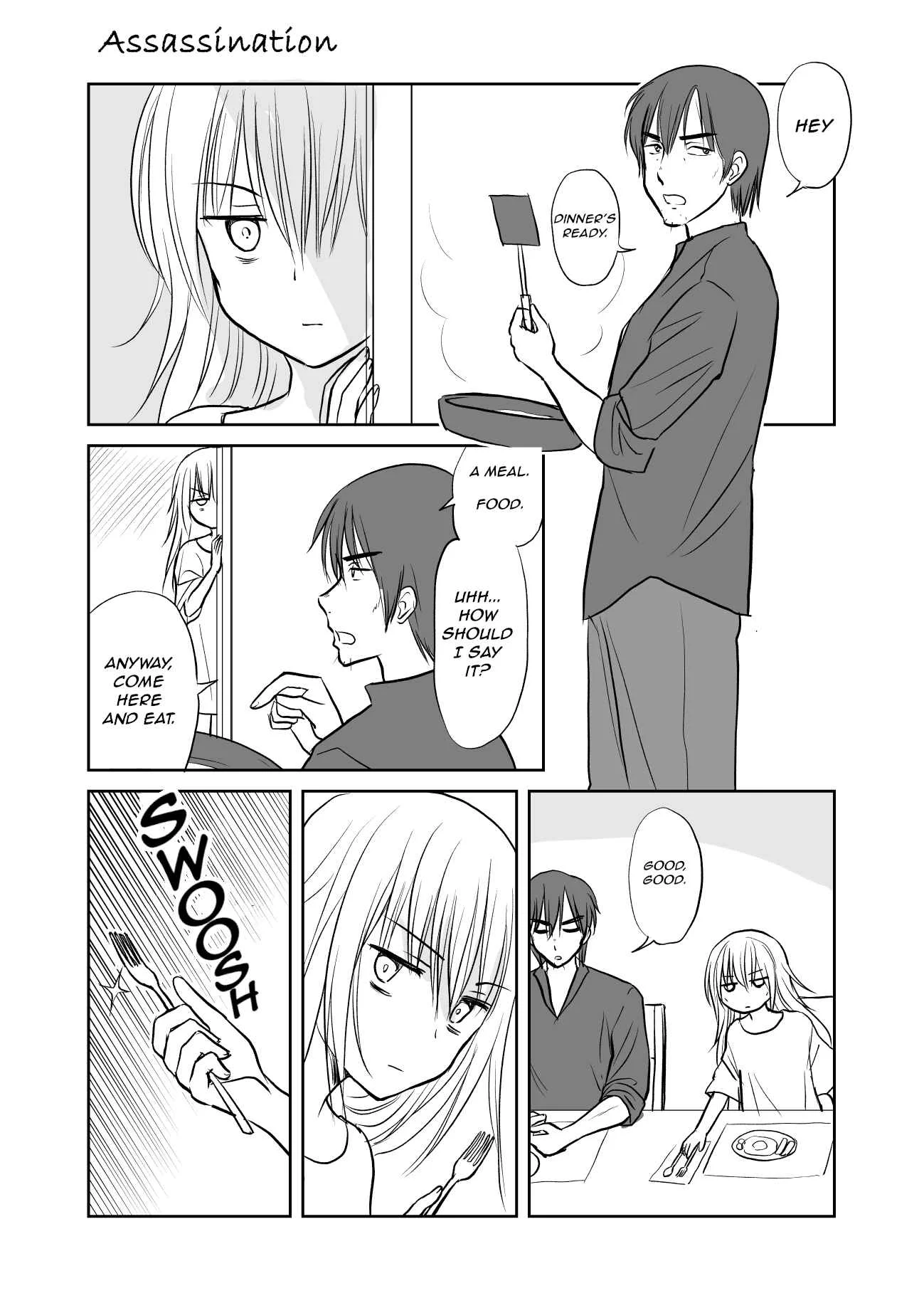 Hikitotta Musume ga Asashindatta Chapter 1.1: Assassination, Advance Notice of Assassination - Page 2