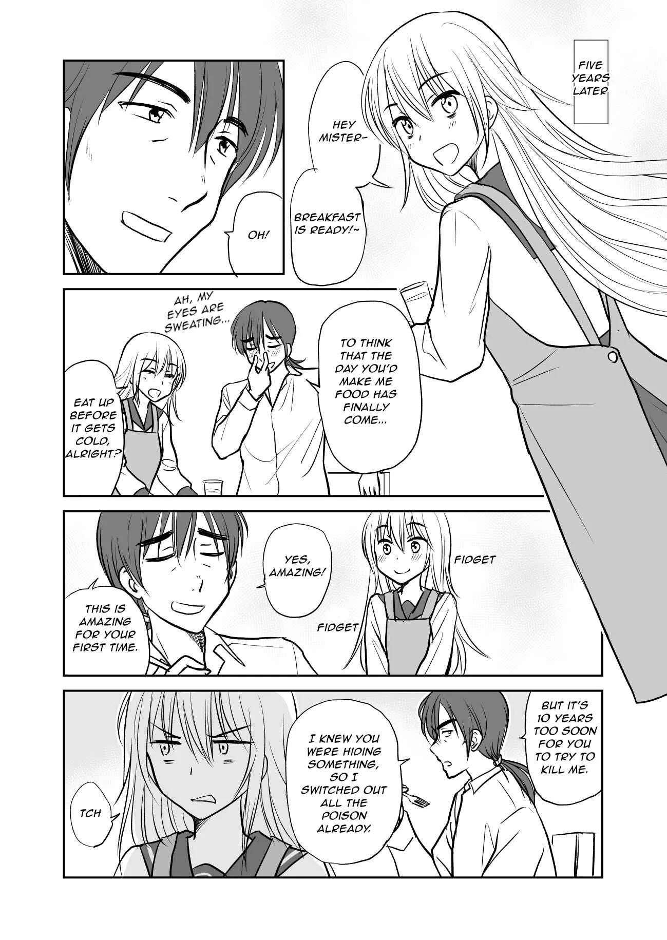 Hikitotta Musume ga Asashindatta Chapter 1.1: Assassination, Advance Notice of Assassination - Page 5