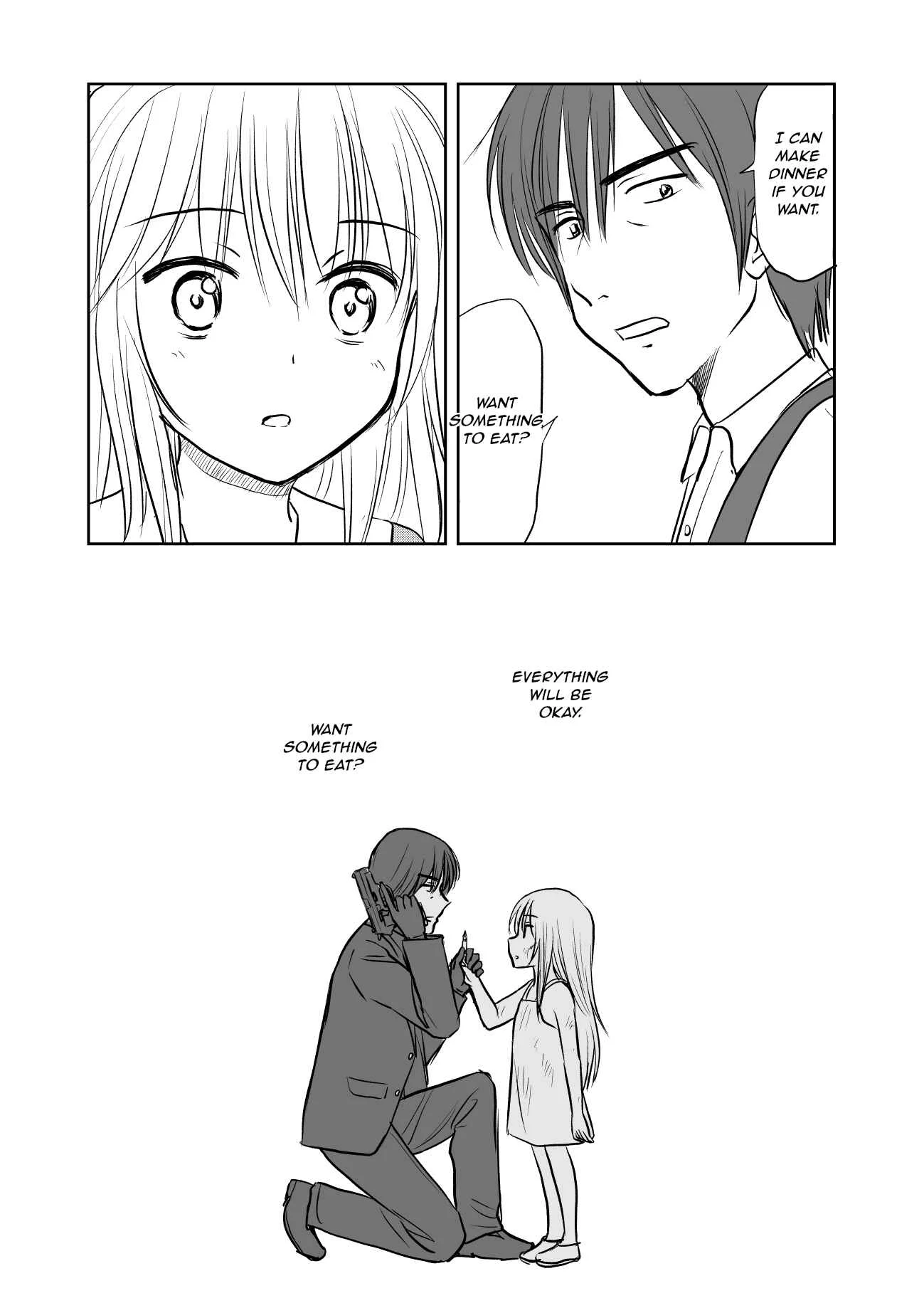 Hikitotta Musume ga Asashindatta Chapter 1.2: Those Words at that Time, An Evening Meal - Page 4