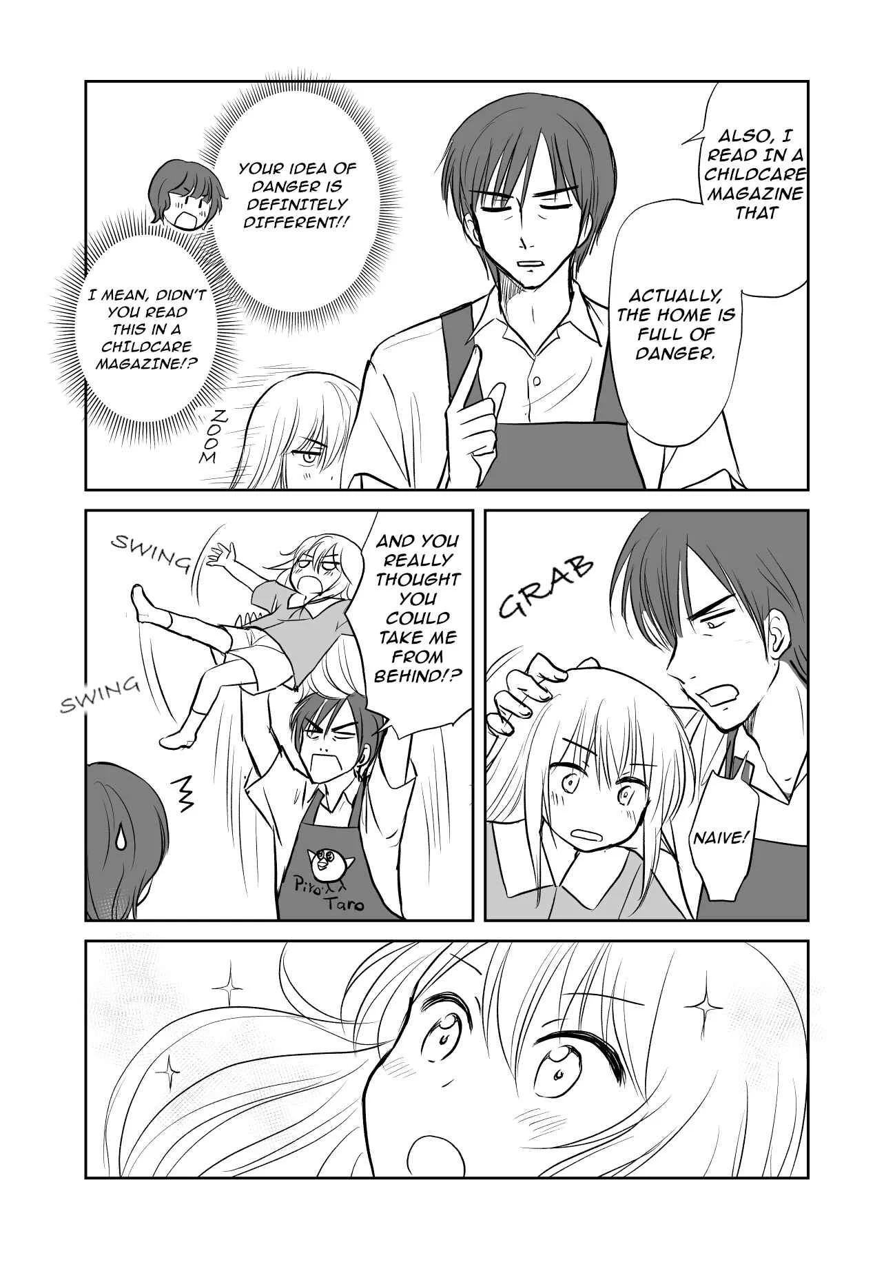 Hikitotta Musume ga Asashindatta Chapter 1.3: Way High Up, House-sitting - Page 2