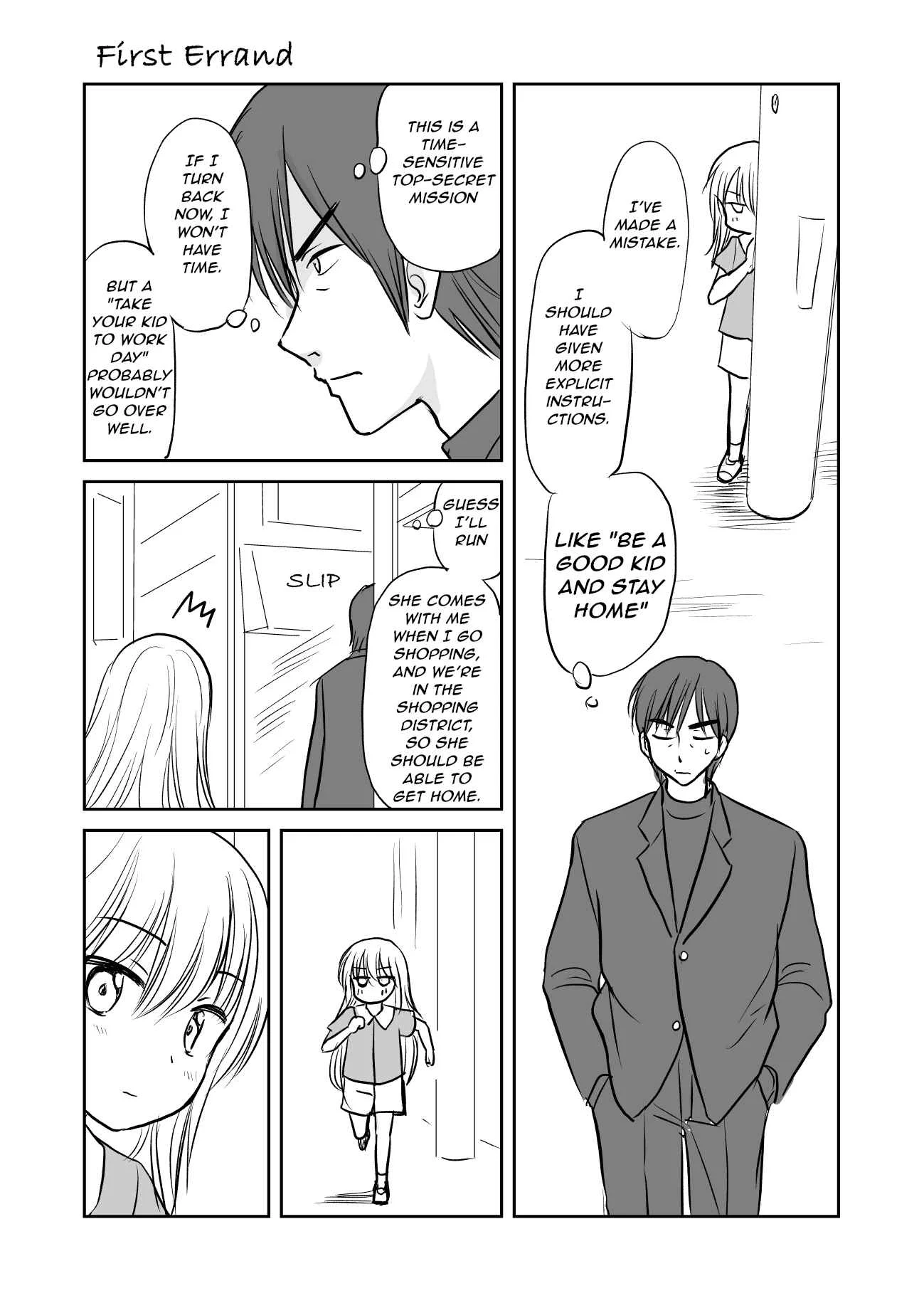 Hikitotta Musume ga Asashindatta Chapter 1.4: First Errand, The Present - Page 1