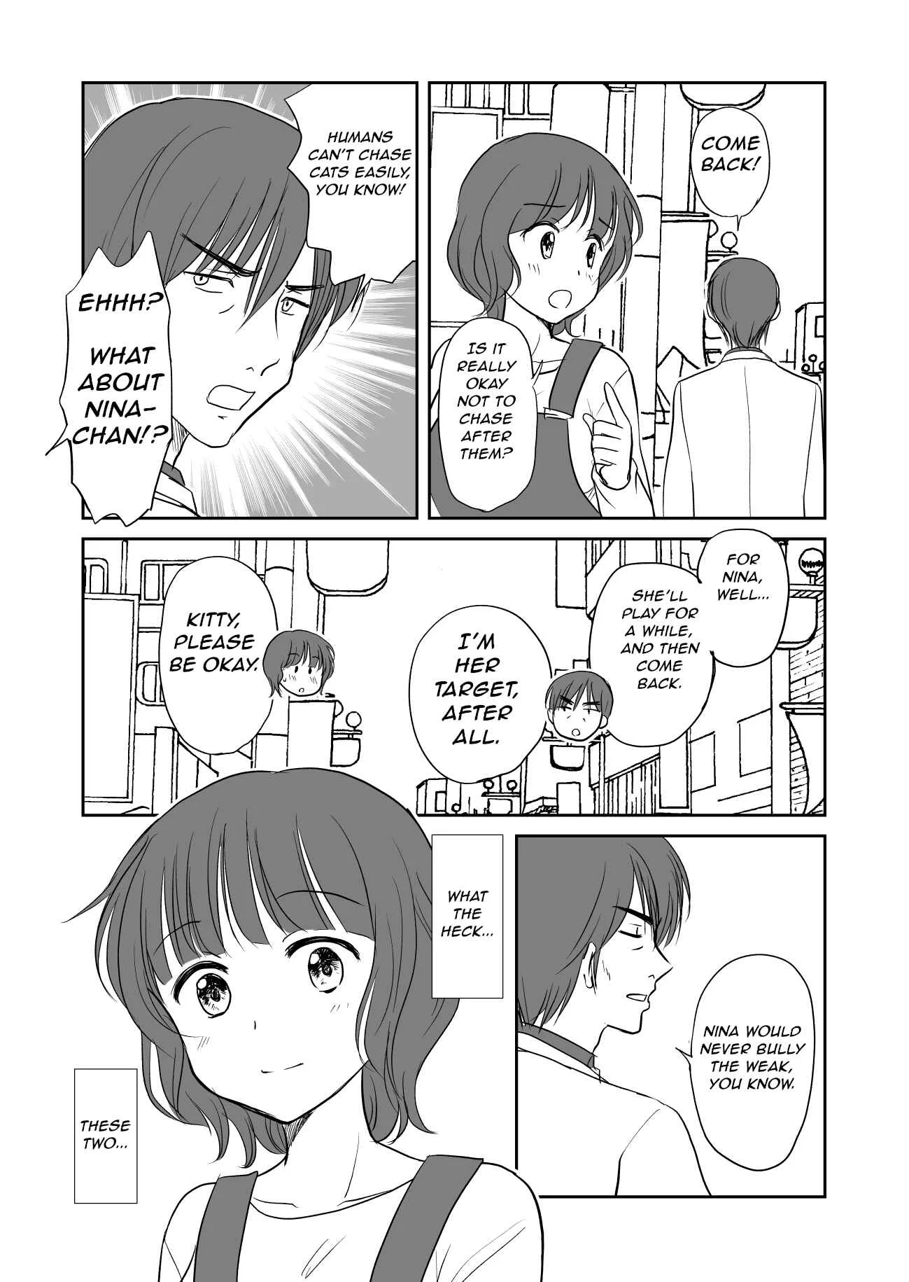 Hikitotta Musume ga Asashindatta Chapter 2.1: Going Shopping, Food for the Cat - Page 8
