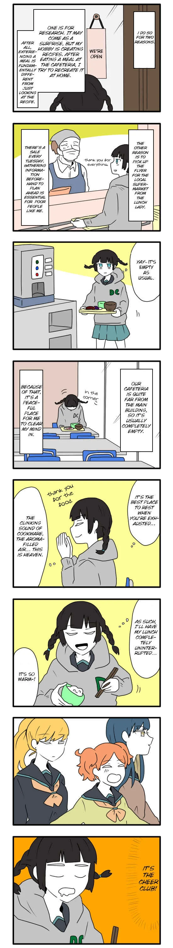 Hikizan Tautology Chapter 2: Don't Eat at the Cafeteria - Page 2
