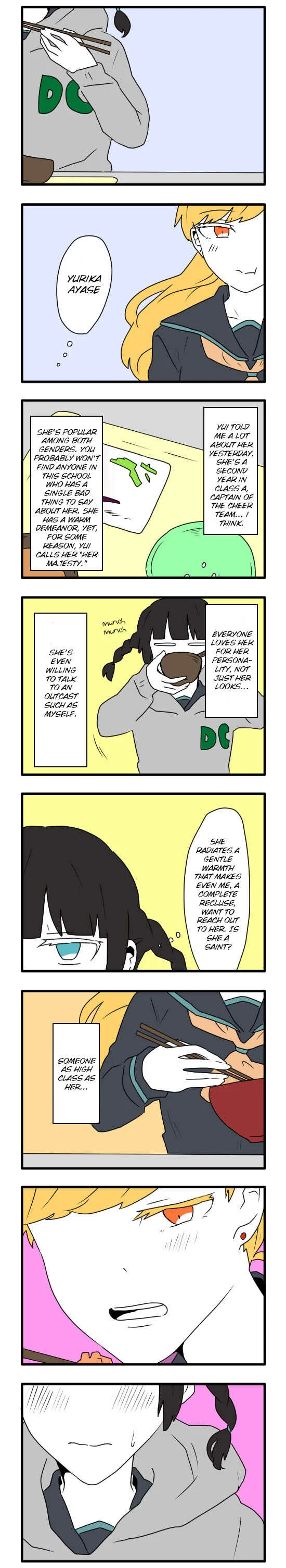 Hikizan Tautology Chapter 2: Don't Eat at the Cafeteria - Page 8