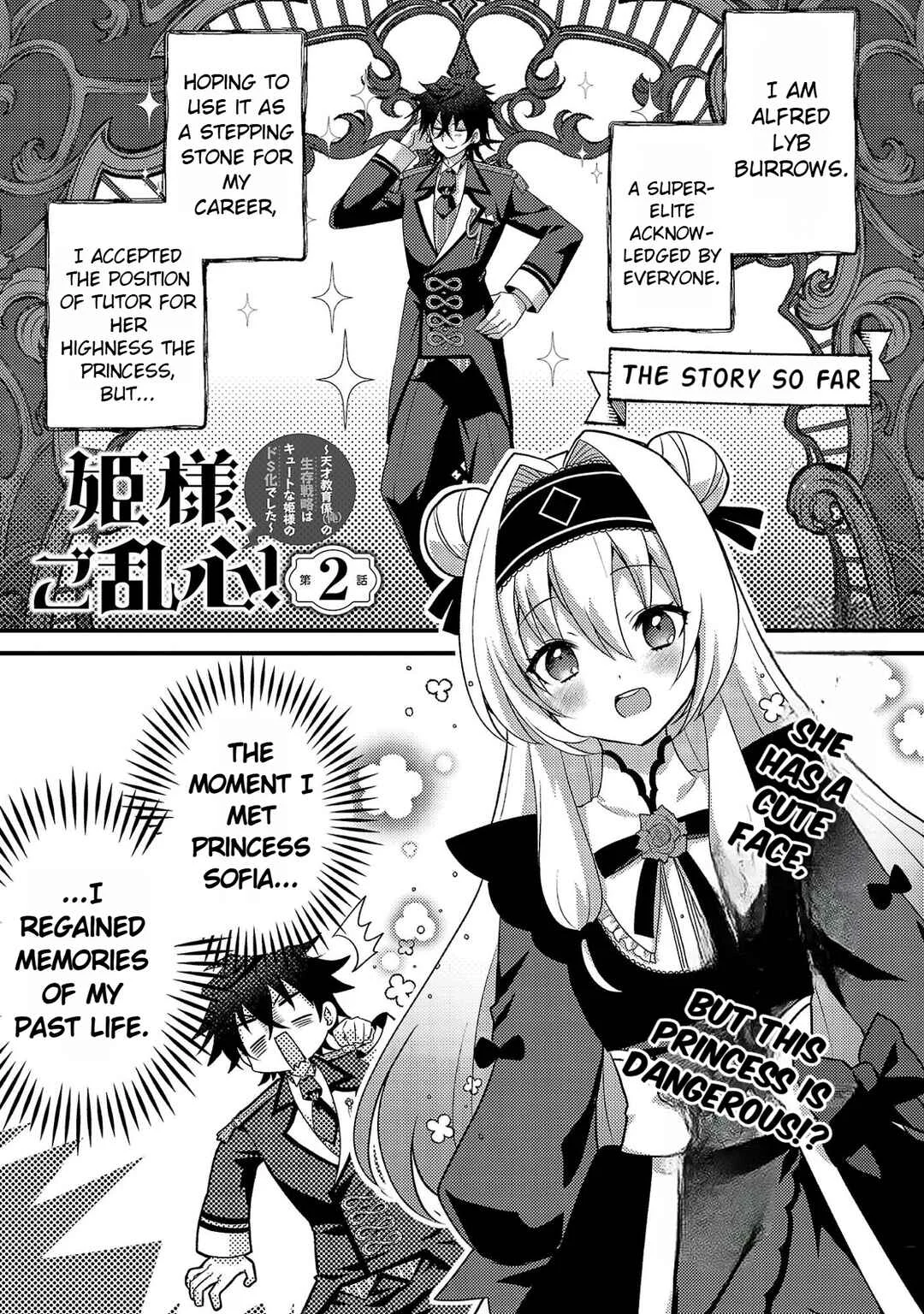 Hime-sama, Goranshin! ~Tensai Kyouikugakari (Ore) no Seizonsenryaku wa Cute na Hime-sama no Do-S Ka deshita~ Chapter 2 - Page 3