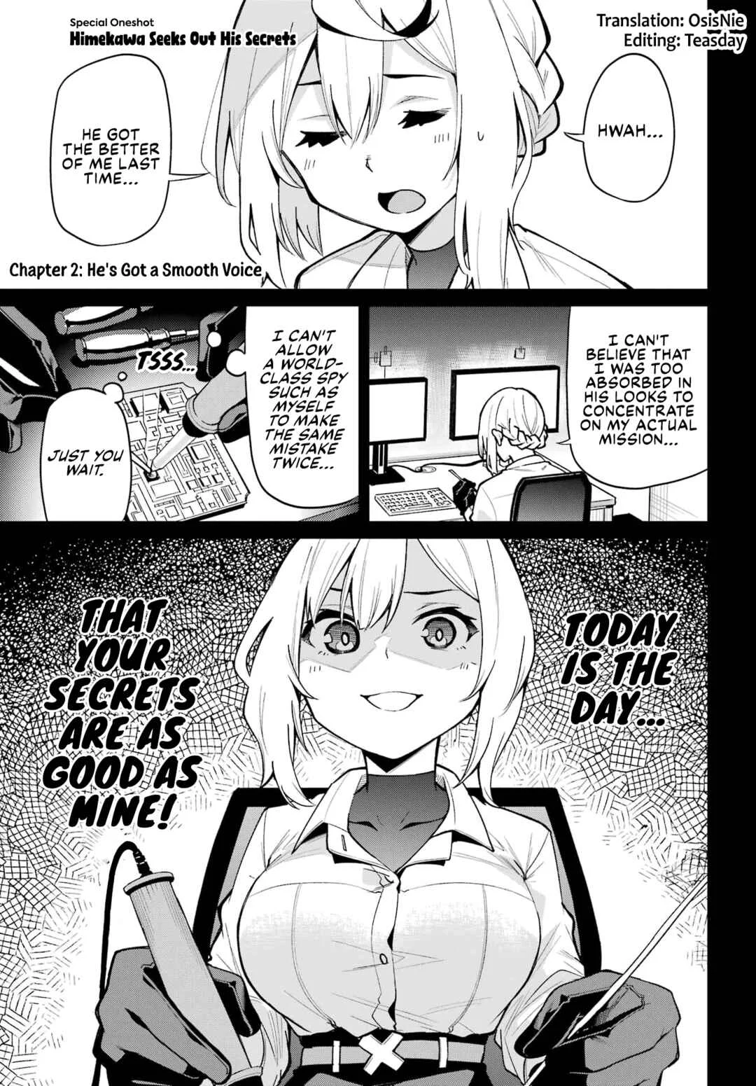 Himekawa-san Seeks Out His Secrets Chapter 2: He's Got a Smooth Voice - Page 1
