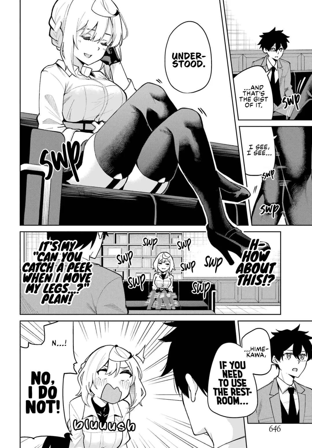 Himekawa-san Seeks Out His Secrets Chapter 3: He Has No Tact - Page 8