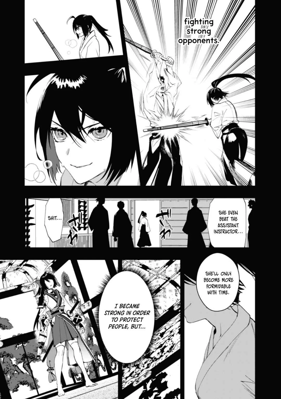 "Hitokiri" Shoujo Koushaku Reijou no Goei ni Naru Chapter 1 - Page 7