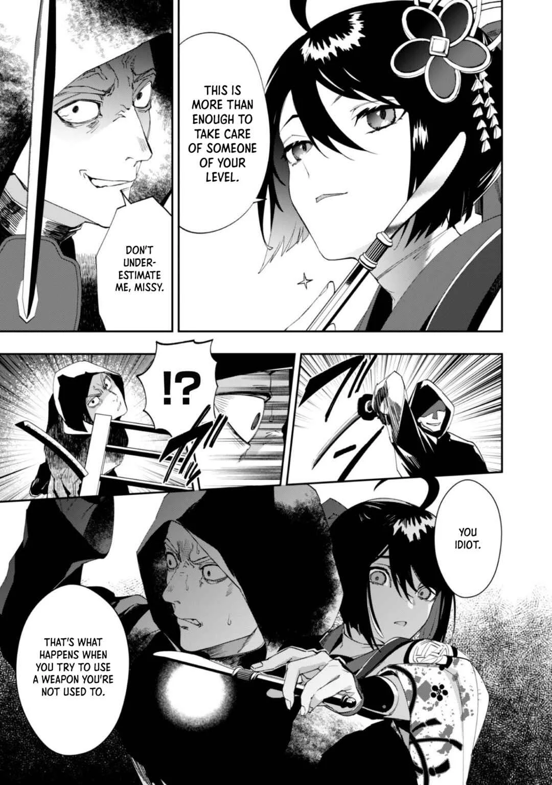"Hitokiri" Shoujo Koushaku Reijou no Goei ni Naru Chapter 1 - Page 37