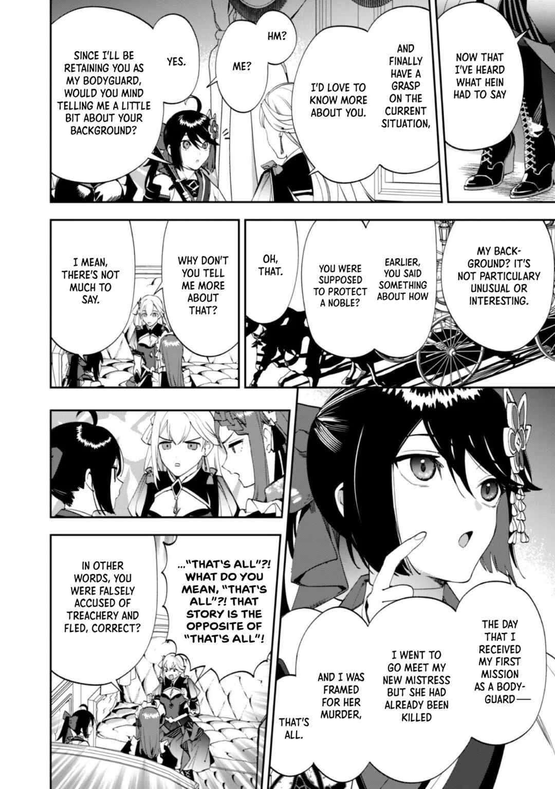 "Hitokiri" Shoujo Koushaku Reijou no Goei ni Naru Chapter 2 - Page 34