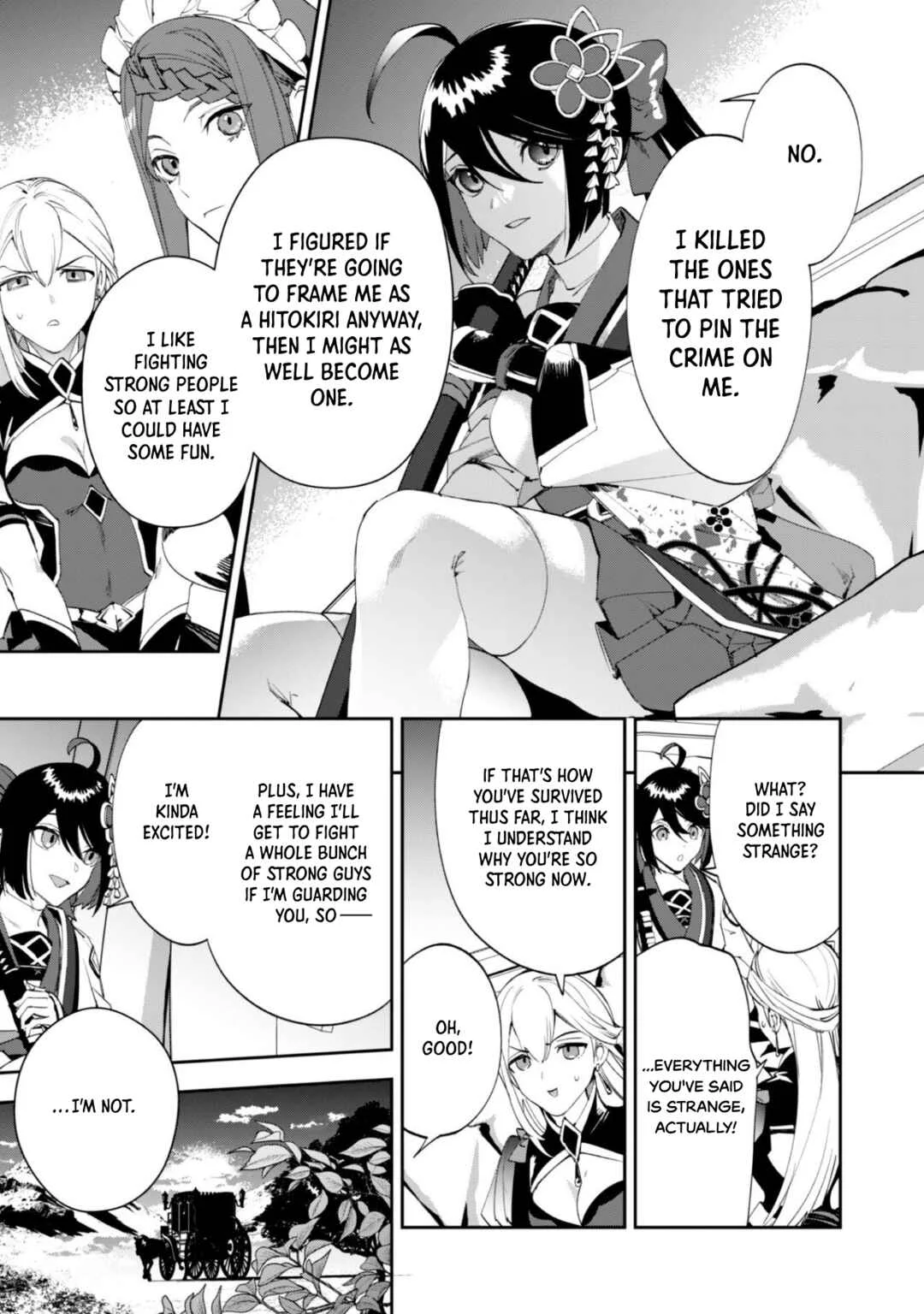 "Hitokiri" Shoujo Koushaku Reijou no Goei ni Naru Chapter 2 - Page 35