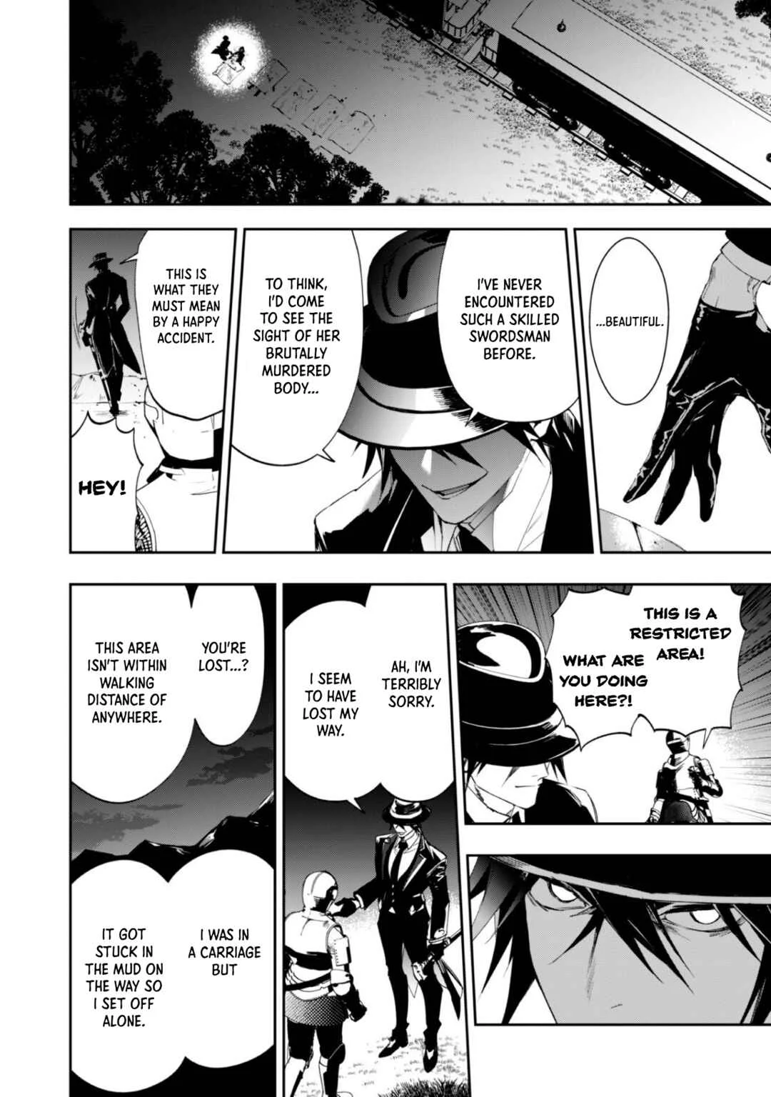 "Hitokiri" Shoujo Koushaku Reijou no Goei ni Naru Chapter 2 - Page 36