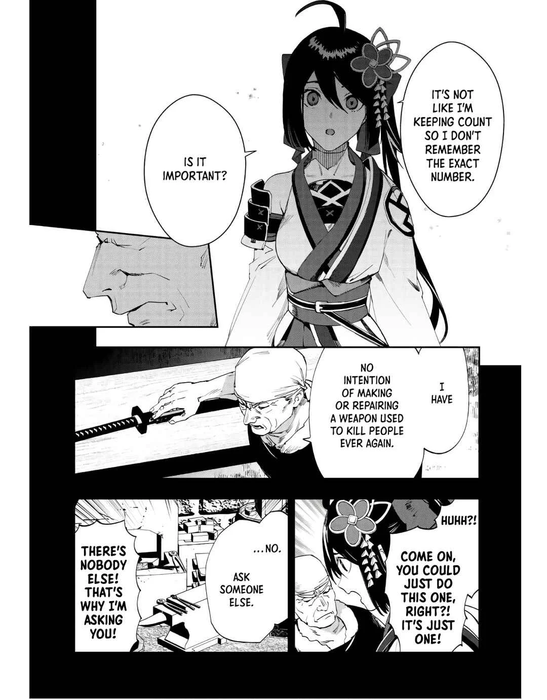 "Hitokiri" Shoujo Koushaku Reijou no Goei ni Naru Chapter 3 - Page 12