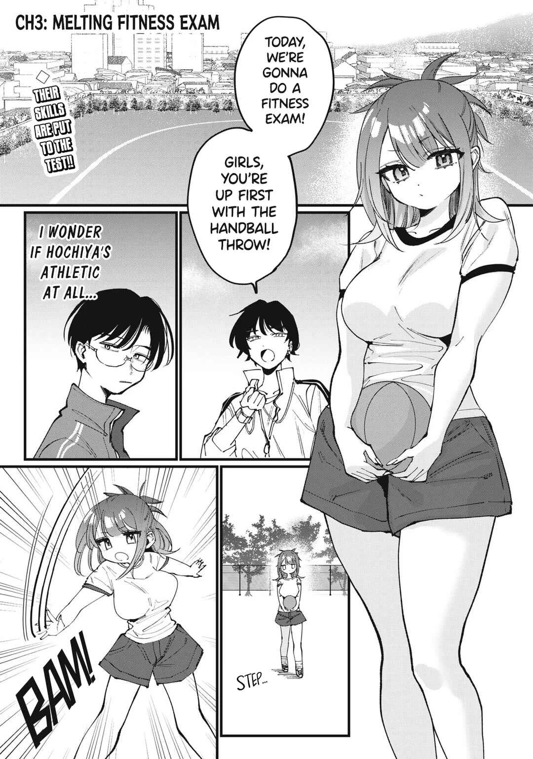 Hochiya-san wa Amariaru Chapter 3: Melting Fitness Exam - Page 1