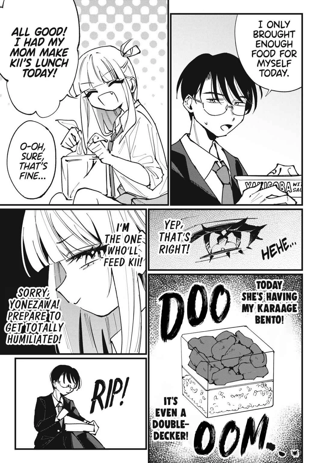 Hochiya-san wa Amariaru Chapter 5: Karaage Yakisoba - Page 3