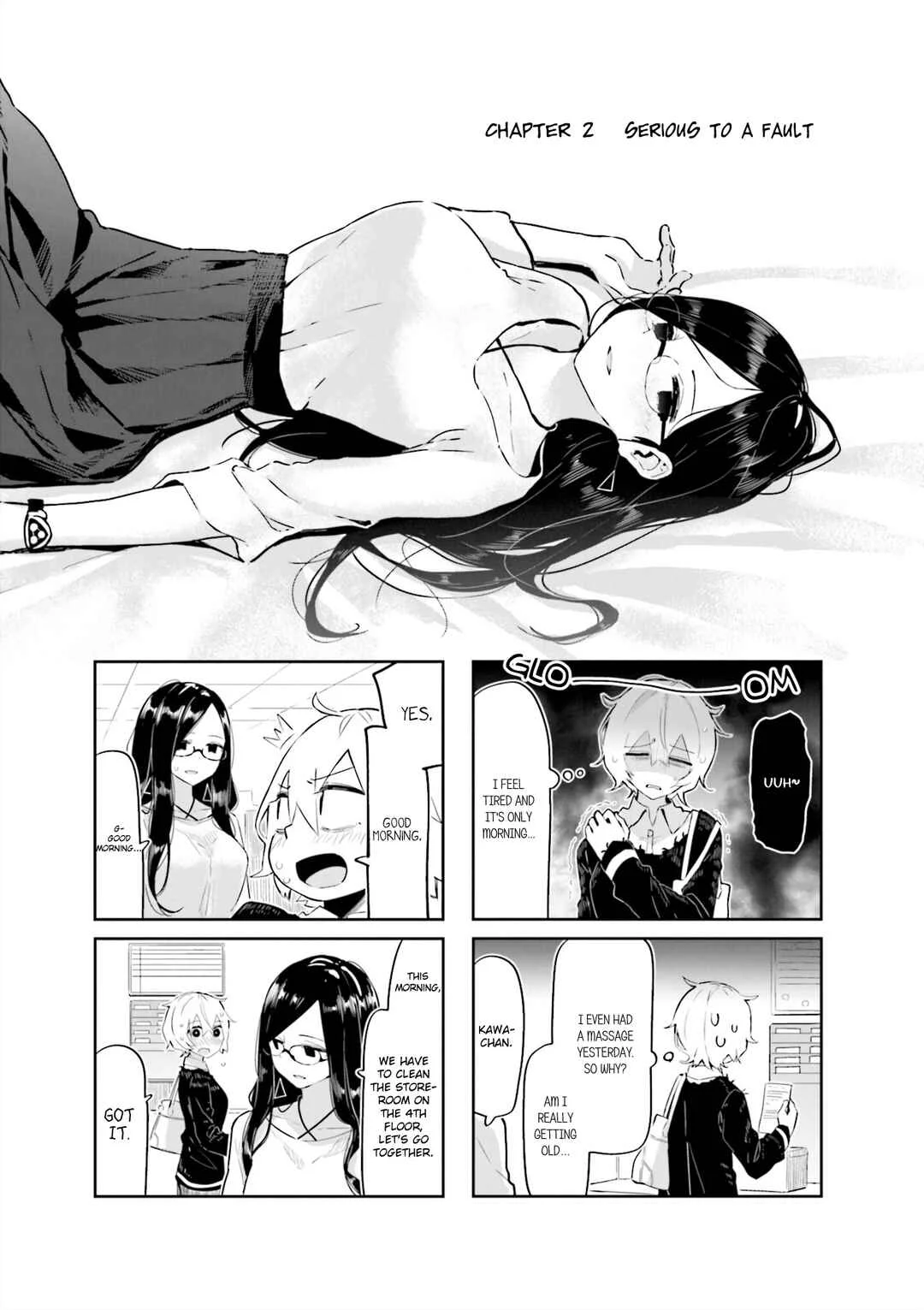 Hogushite, Yui-san Chapter 2: Serious to a Fault - Page 1