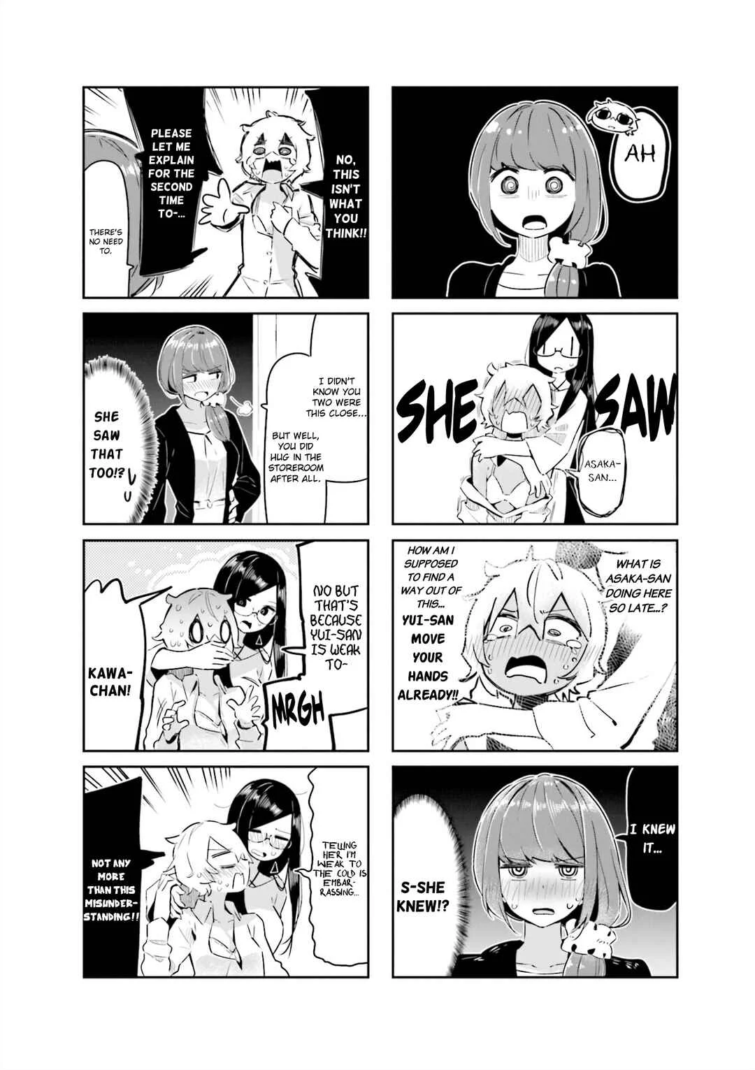 Hogushite, Yui-san Chapter 3: Asaka-san Saw - Page 8