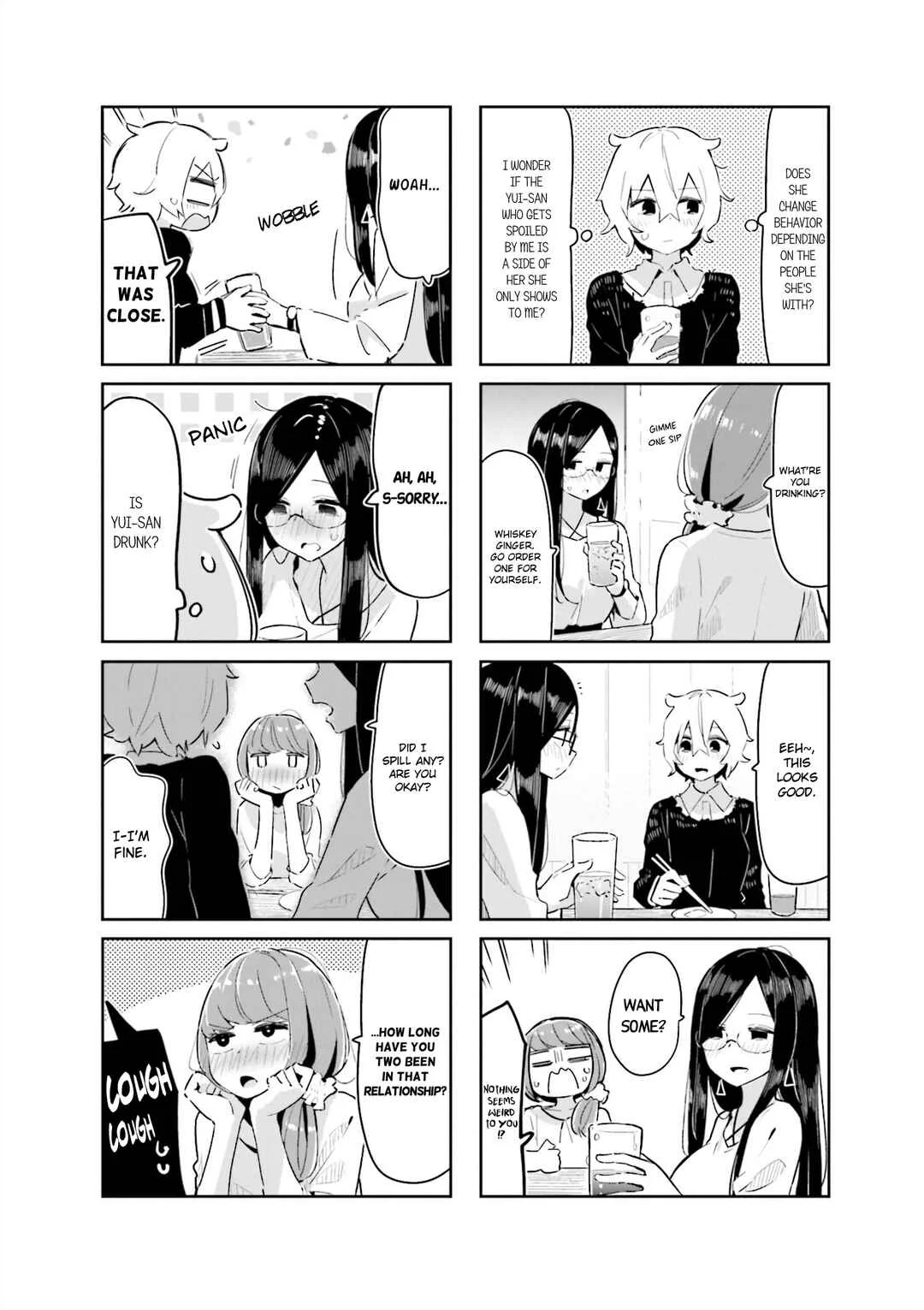 Hogushite, Yui-san Chapter 4: Delicious After-Overtime Sake - Page 4