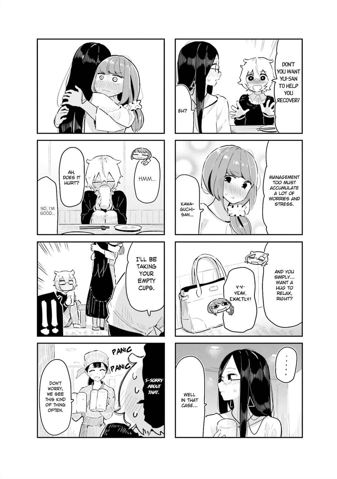 Hogushite, Yui-san Chapter 4: Delicious After-Overtime Sake - Page 6