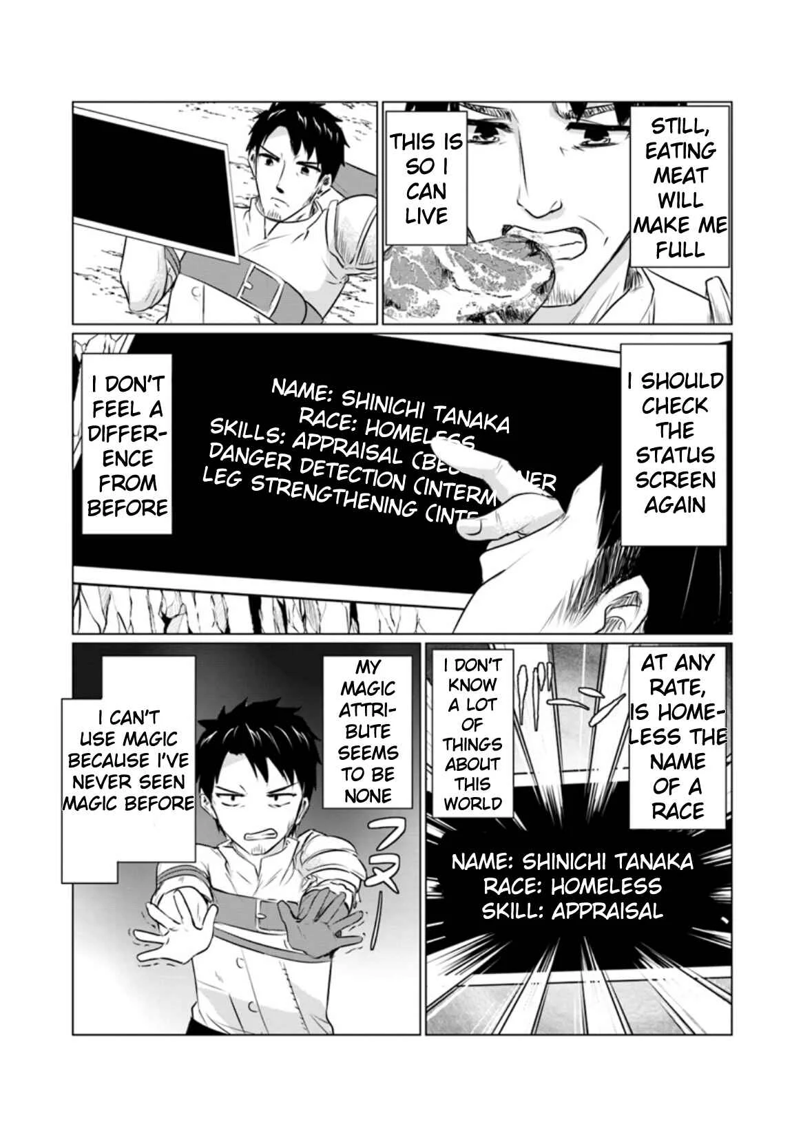 Homeless Tensei: Isekai de Jiyuusugiru Jikyuujisoku Seikatsu Chapter 1: Homeless and Mage Elf - Page 16