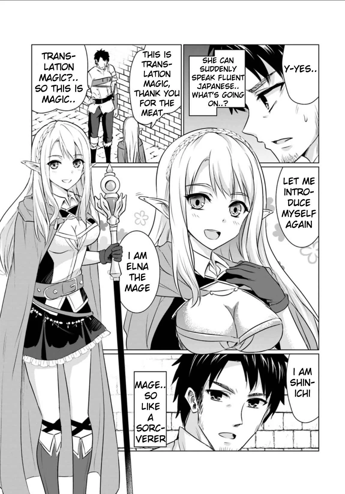 Homeless Tensei: Isekai de Jiyuusugiru Jikyuujisoku Seikatsu Chapter 1: Homeless and Mage Elf - Page 30