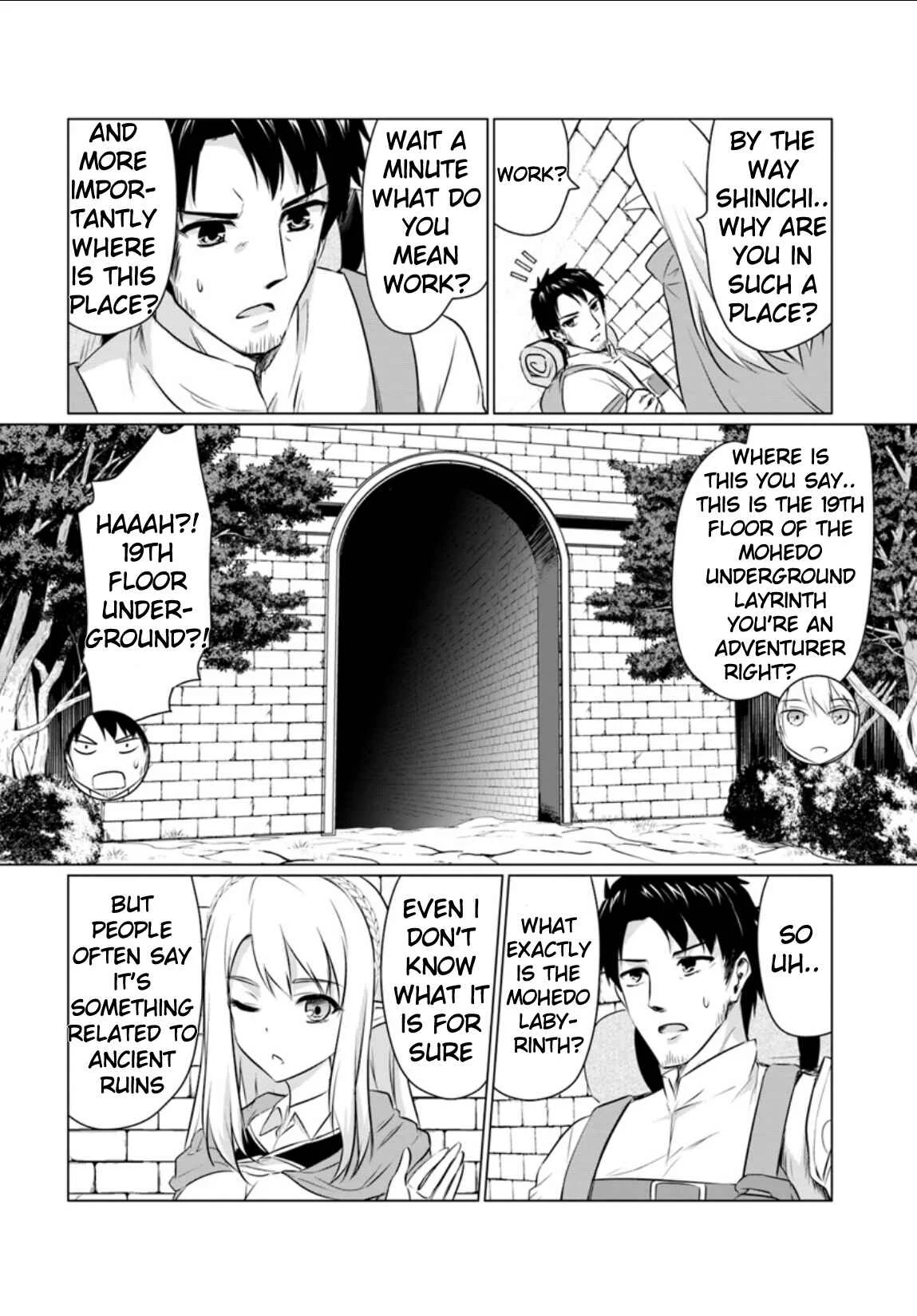 Homeless Tensei: Isekai de Jiyuusugiru Jikyuujisoku Seikatsu Chapter 1: Homeless and Mage Elf - Page 31