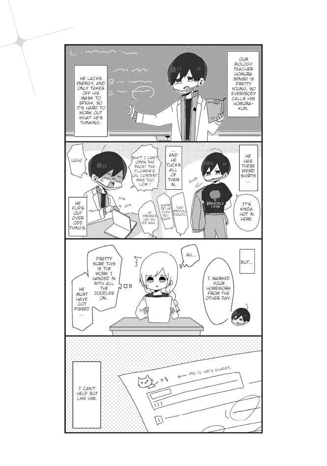 Homura-sensei wa Tabun Motenai Chapter 1 - Page 2