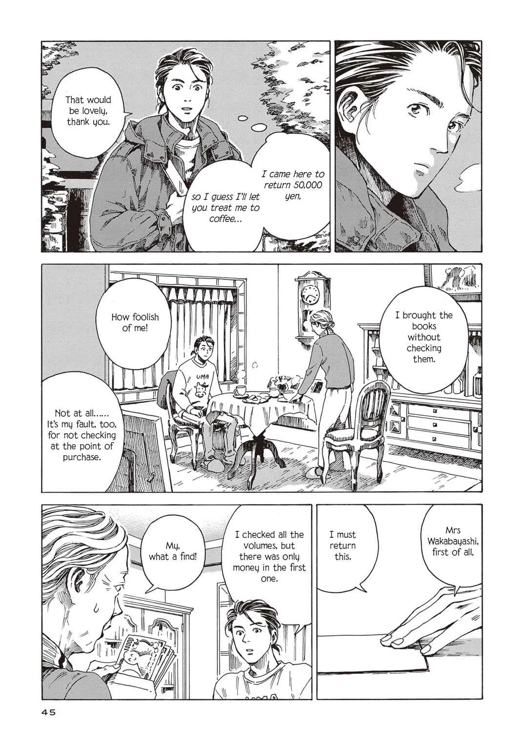 Hon nara Uru hodo - Furuhonya Juugatsudou to Sono Kyaku Chapter 2: Coffee and Konpeitou - Page 6