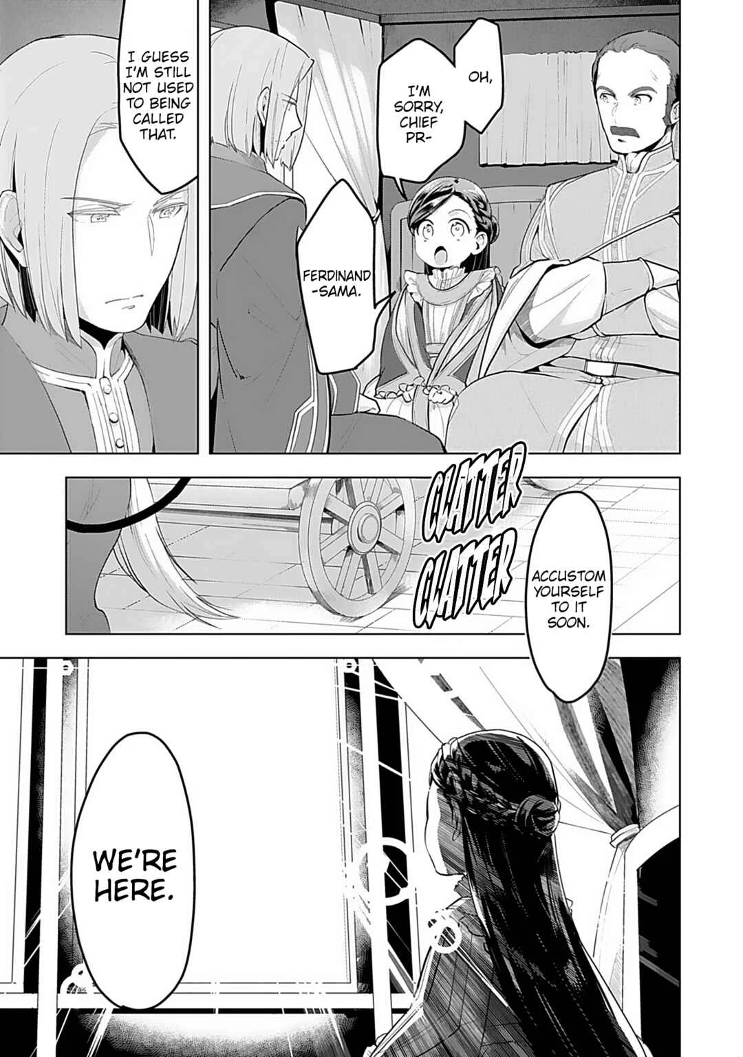 Honzuki no Gekokujou: Shisho ni Naru tame ni wa Shudan o Erandeiraremasen—Dai-3 Bu: Ryouchi ni Hon o Hirogeyou! Chapter 1: A Noble's Daughter - Page 11