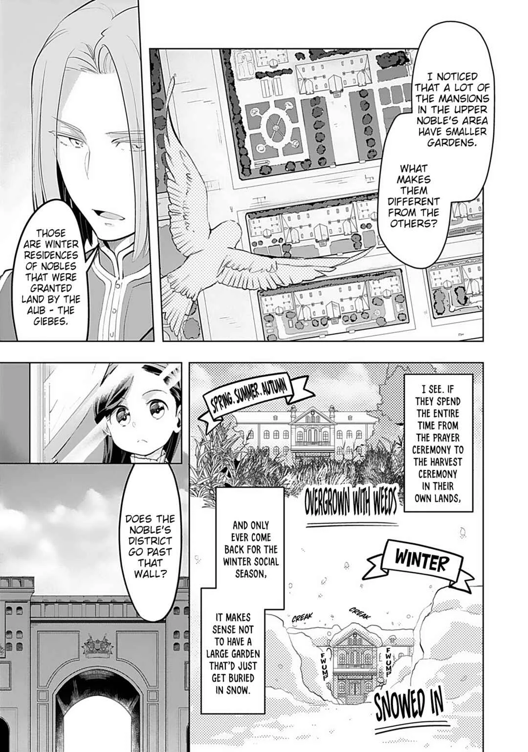 Honzuki no Gekokujou: Shisho ni Naru tame ni wa Shudan o Erandeiraremasen—Dai-3 Bu: Ryouchi ni Hon o Hirogeyou! Chapter 1: A Noble's Daughter - Page 16