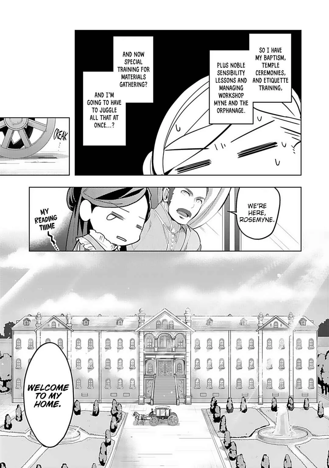 Honzuki no Gekokujou: Shisho ni Naru tame ni wa Shudan o Erandeiraremasen—Dai-3 Bu: Ryouchi ni Hon o Hirogeyou! Chapter 1: A Noble's Daughter - Page 22