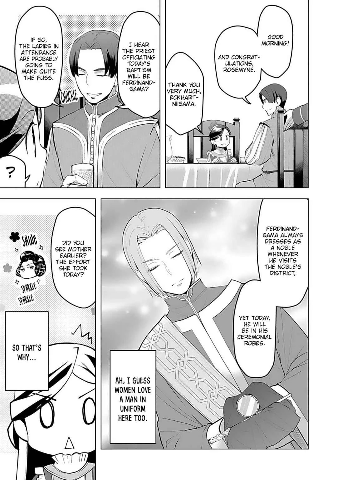 Honzuki no Gekokujou: Shisho ni Naru tame ni wa Shudan o Erandeiraremasen—Dai-3 Bu: Ryouchi ni Hon o Hirogeyou! Chapter 1: A Noble's Daughter - Page 32