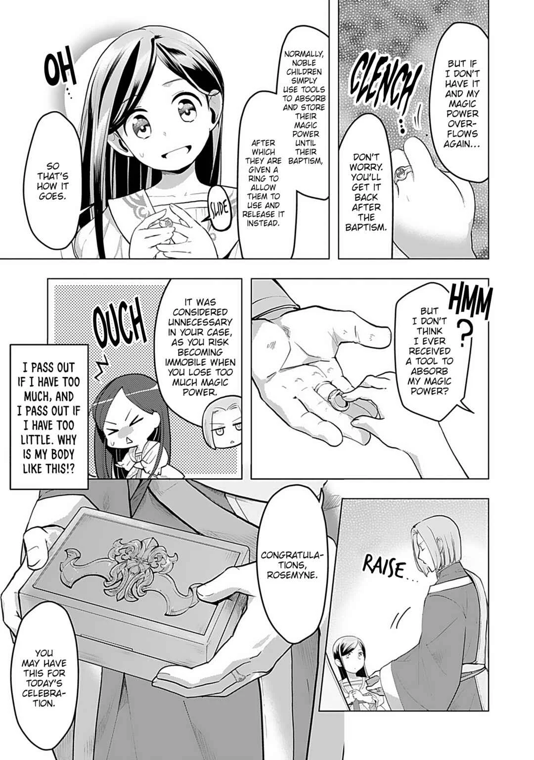 Honzuki no Gekokujou: Shisho ni Naru tame ni wa Shudan o Erandeiraremasen—Dai-3 Bu: Ryouchi ni Hon o Hirogeyou! Chapter 1: A Noble's Daughter - Page 36