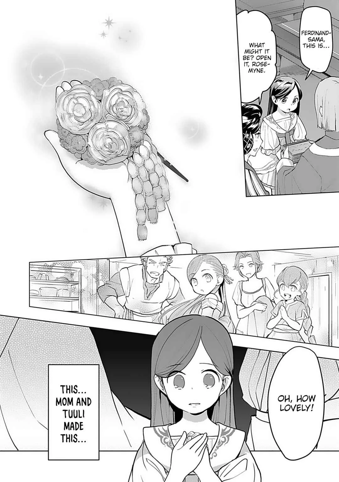 Honzuki no Gekokujou: Shisho ni Naru tame ni wa Shudan o Erandeiraremasen—Dai-3 Bu: Ryouchi ni Hon o Hirogeyou! Chapter 1: A Noble's Daughter - Page 37