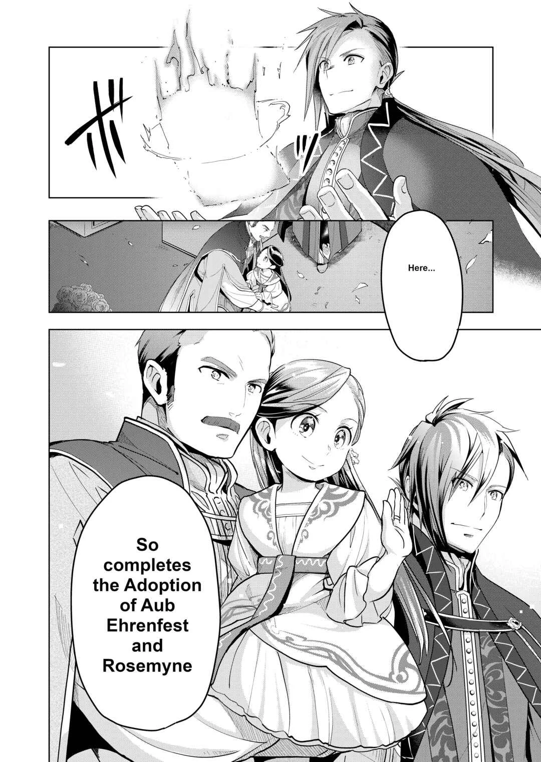 Honzuki no Gekokujou: Shisho ni Naru tame ni wa Shudan o Erandeiraremasen—Dai-3 Bu: Ryouchi ni Hon o Hirogeyou! Chapter 2: The Lord's Adopted Daughter - Page 26