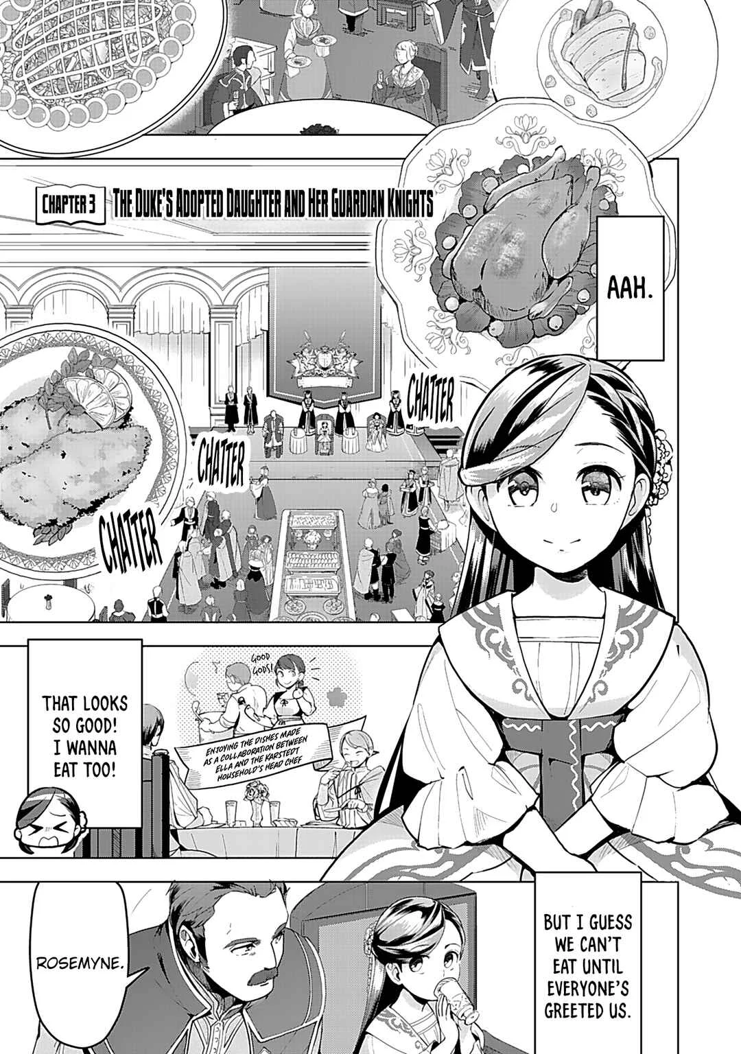 Honzuki no Gekokujou: Shisho ni Naru tame ni wa Shudan o Erandeiraremasen—Dai-3 Bu: Ryouchi ni Hon o Hirogeyou! Chapter 3: The Duke's Adopted Daughter and her Guardian Knights - Page 2