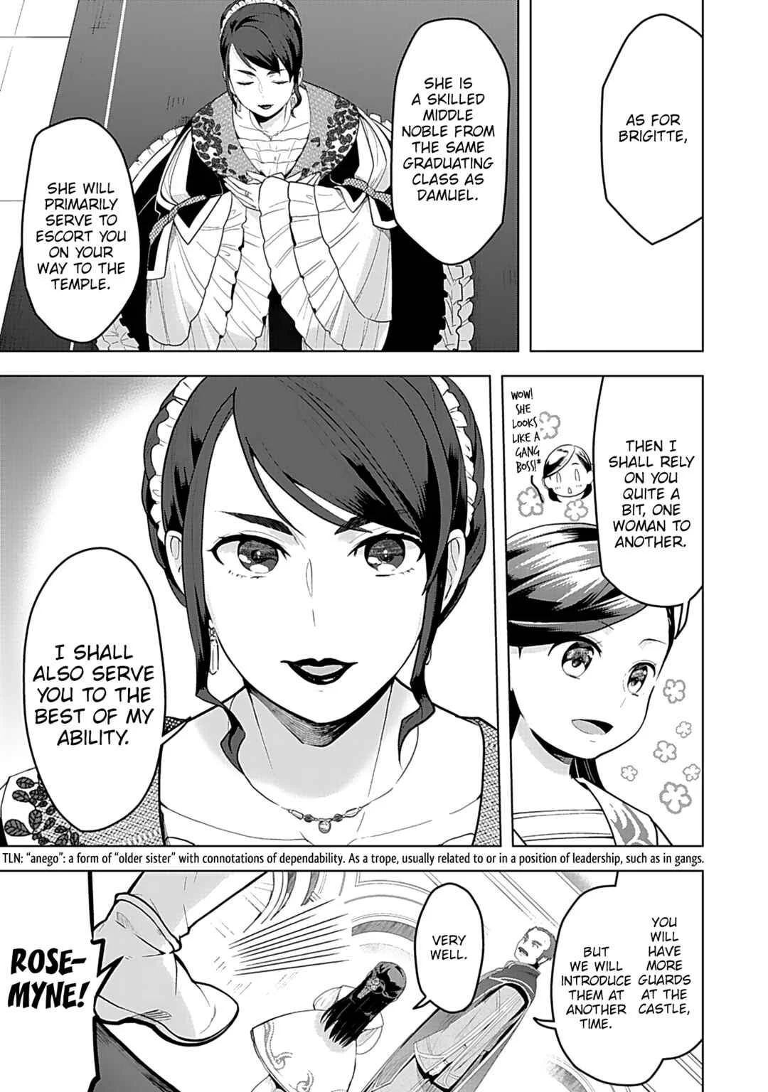 Honzuki no Gekokujou: Shisho ni Naru tame ni wa Shudan o Erandeiraremasen—Dai-3 Bu: Ryouchi ni Hon o Hirogeyou! Chapter 3: The Duke's Adopted Daughter and her Guardian Knights - Page 8