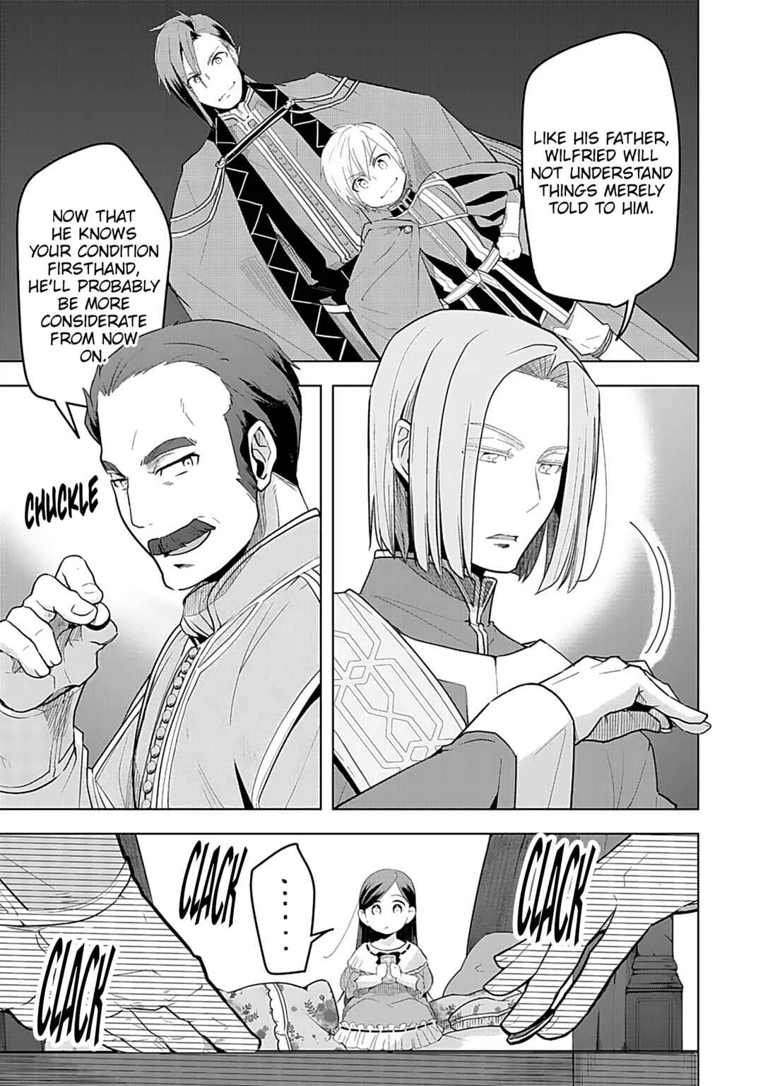 Honzuki no Gekokujou: Shisho ni Naru tame ni wa Shudan o Erandeiraremasen—Dai-3 Bu: Ryouchi ni Hon o Hirogeyou! Chapter 3: The Duke's Adopted Daughter and her Guardian Knights - Page 16