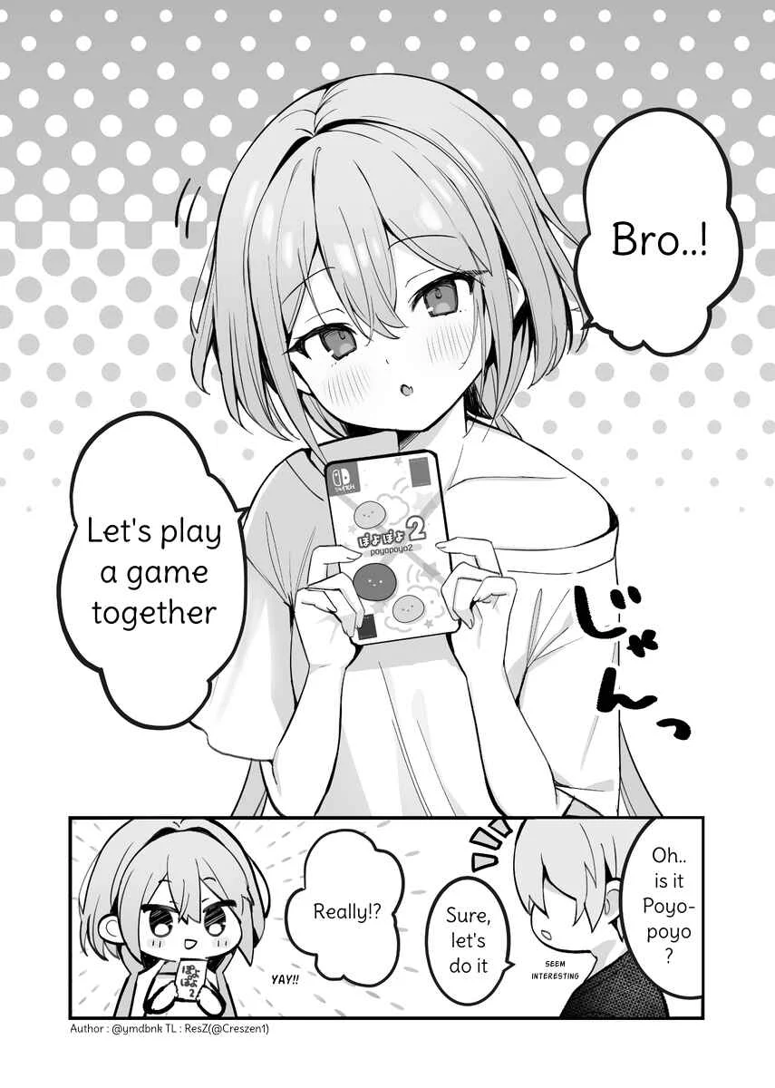Hoppe ga Mochimochi na Imouto-chan Chapter 2: A Little sister can't accept her lose - Page 1