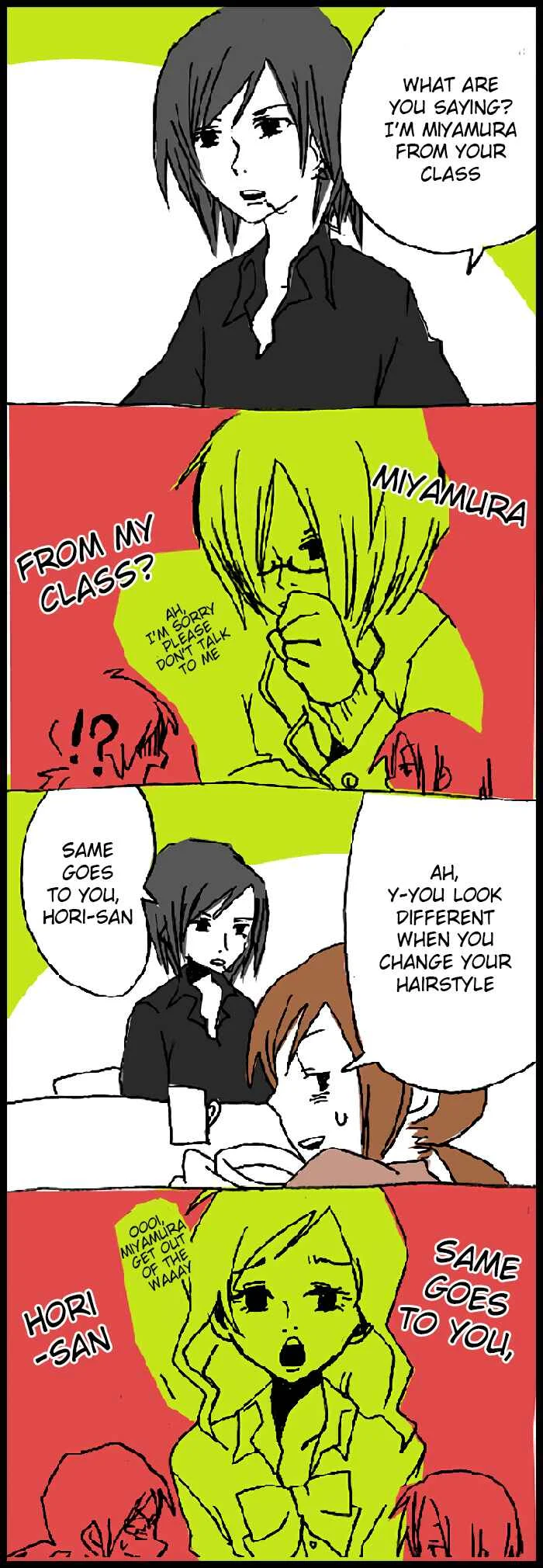 Hori-san to Miyamura-kun Chapter 1: Hori-san and Miyamura-kun - Page 5