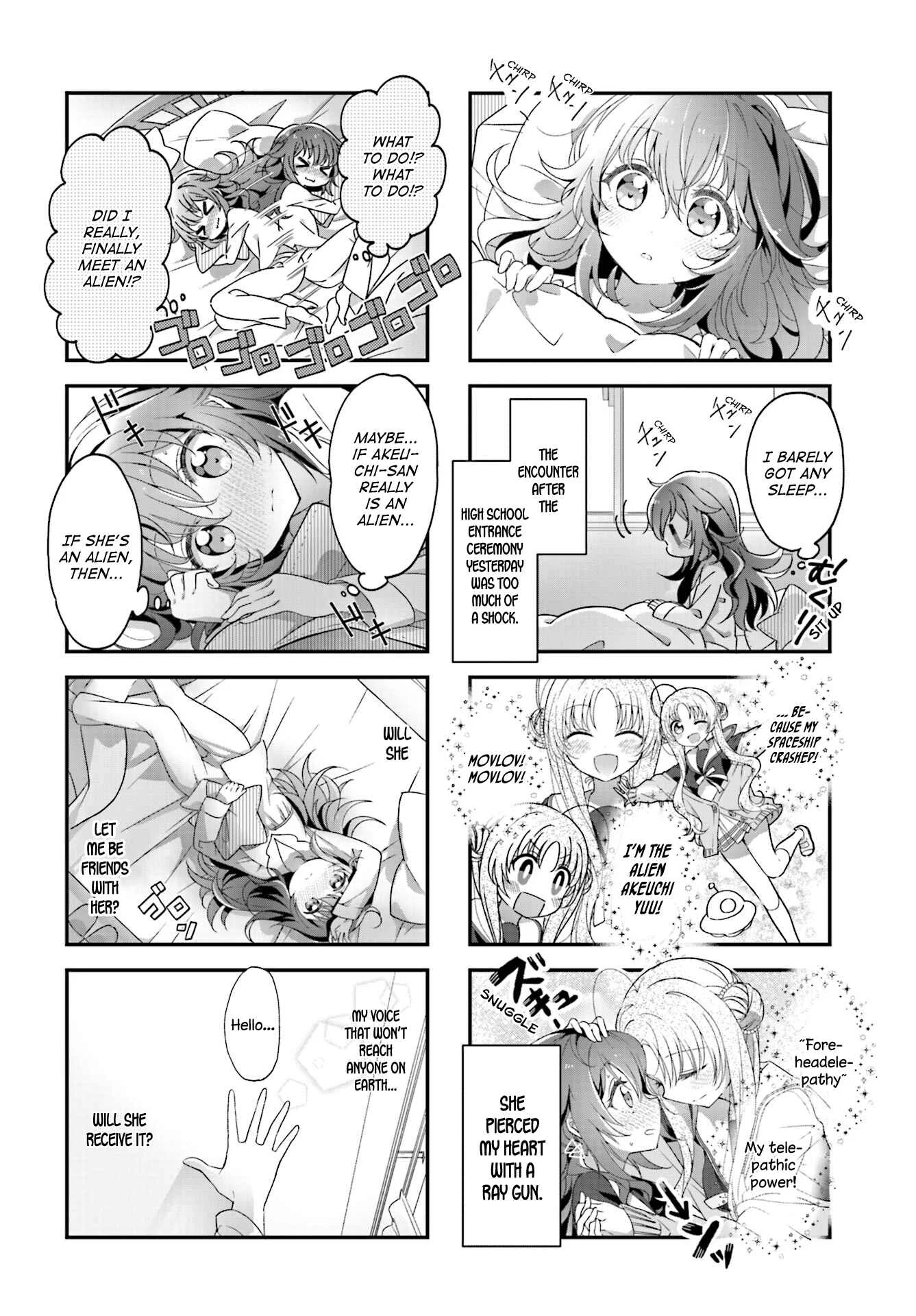Hoshikuzu Telepath Chapter 2: Tense Introduction - Page 2