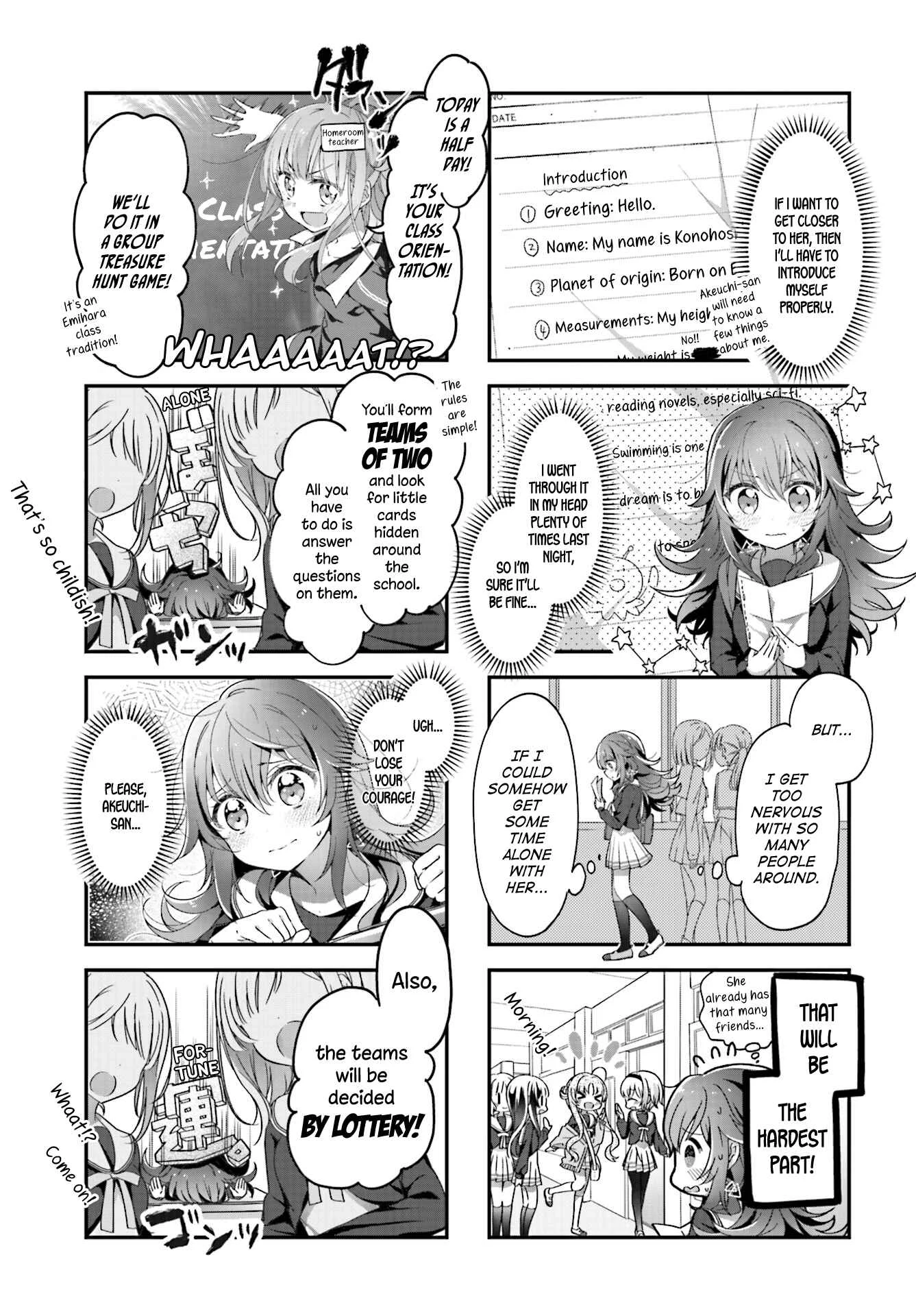 Hoshikuzu Telepath Chapter 2: Tense Introduction - Page 3